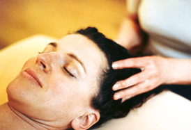 massage kopf